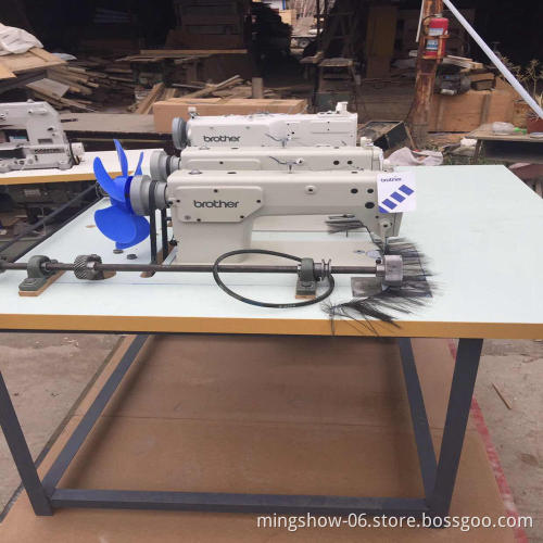 Wholesale good quality industrial three head hair weft machine